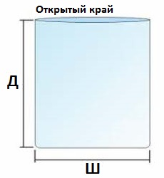 Пакет ANTISK SK06010306 антистатический металлизированный, 76x152 мм, открытый верх